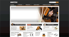 Desktop Screenshot of bostitch.fr