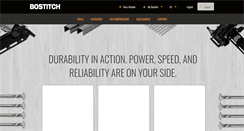 Desktop Screenshot of bostitch.com