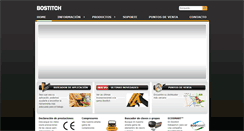 Desktop Screenshot of bostitch.es